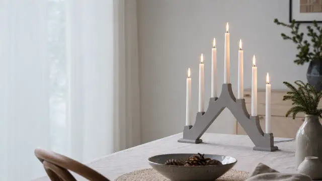 Adventsljusstakar